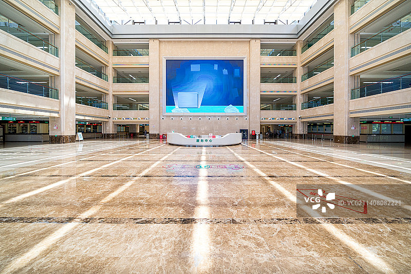 三甲医院建筑内部图片素材