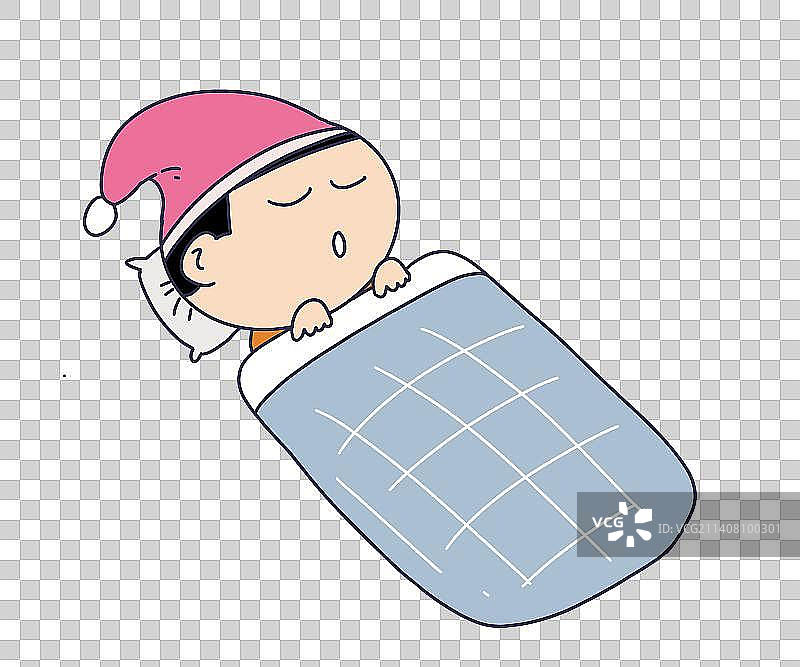 元素：睡觉的人物图片素材