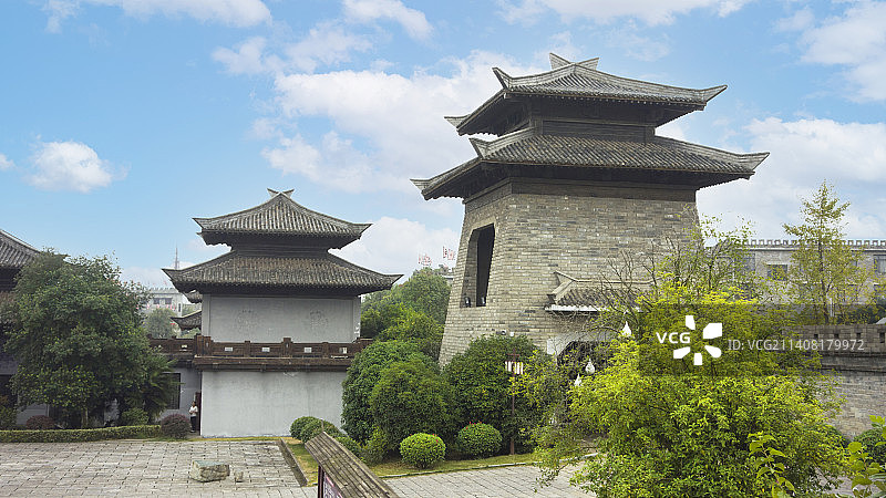 湖北省咸宁市“三国赤壁古战场”风光图片素材