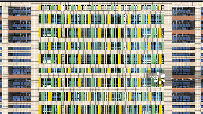 极简摄影与建筑外立面色彩构成+南京图片素材