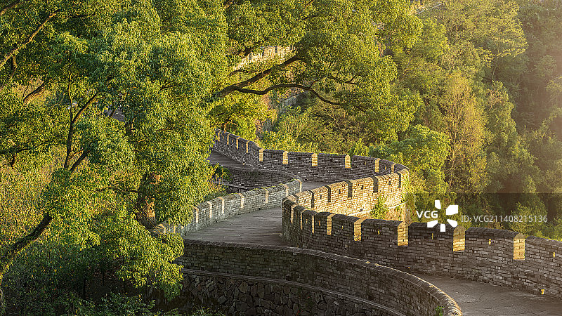 浙江台州临海江南长城图片素材