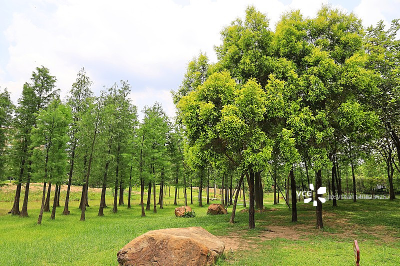 广州陈田花园风光图片素材
