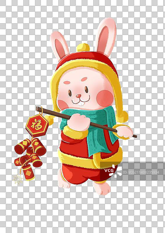 新年兔子图片素材
