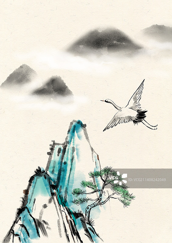 仙鹤图片素材