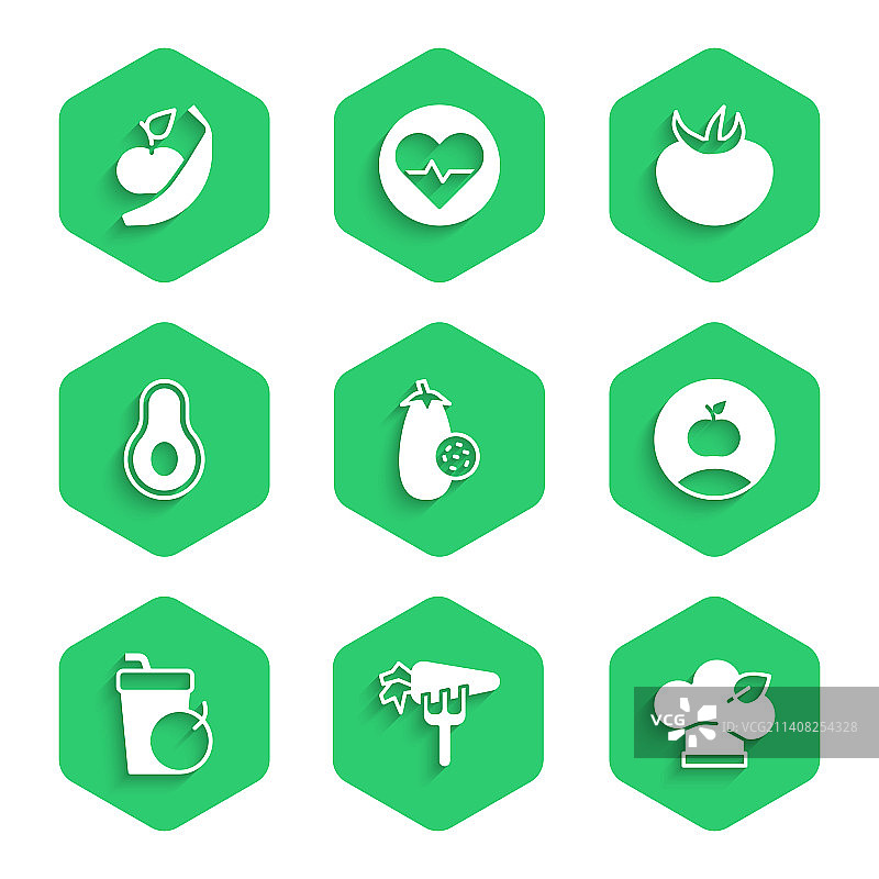 茄子胡萝卜纯素食苹果饮食素材图片素材