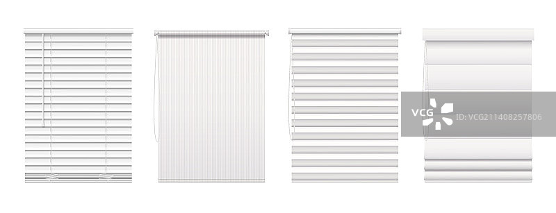 卷帘窗和百叶窗图片素材
