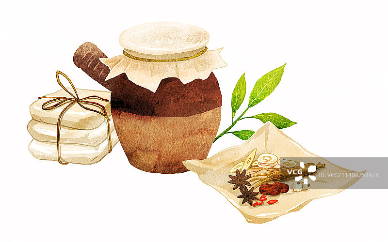 中草药图片素材