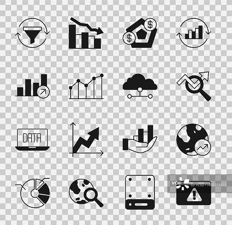 设置带感叹号的金融浏览器图片素材