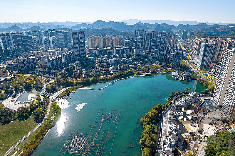 泉湖公园图片素材