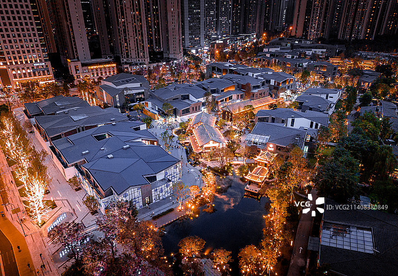 铁像寺水街二期图片素材