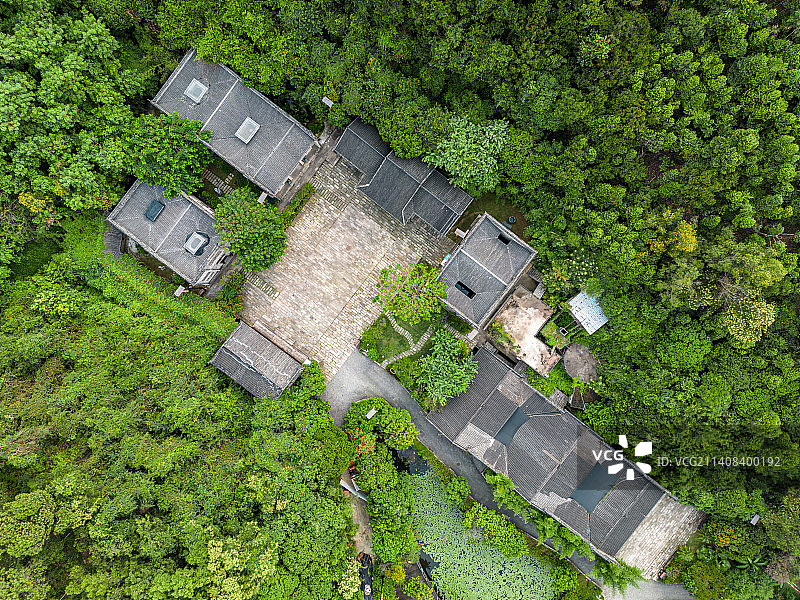 深圳华侨城甘坑古镇凤凰谷图片素材