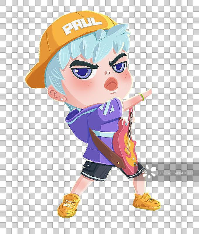 摇滚少年图片素材