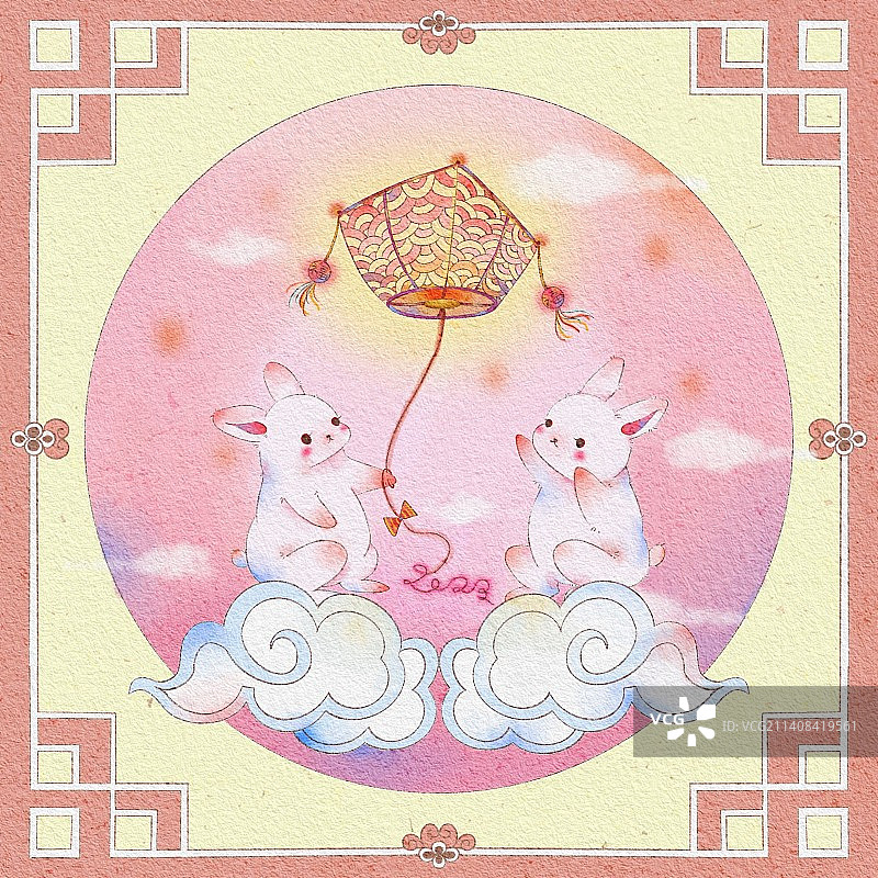 2023兔年贺图图片素材