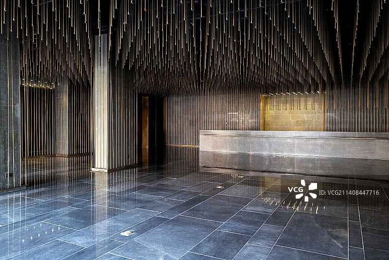 空的酒店大堂图片素材