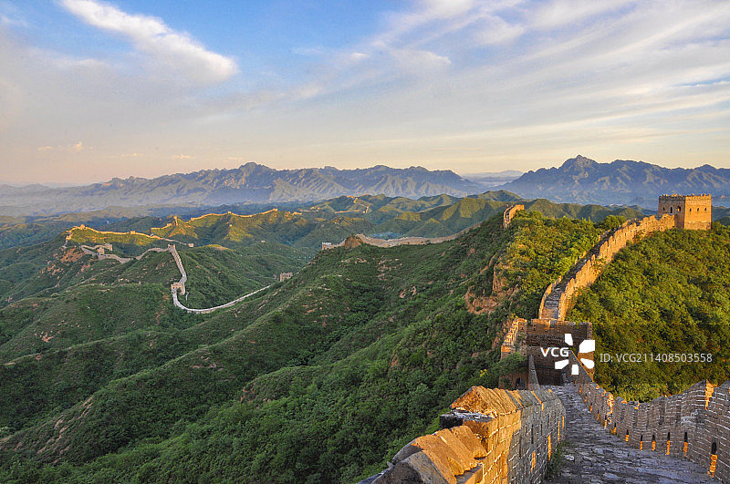 金山岭长城图片素材