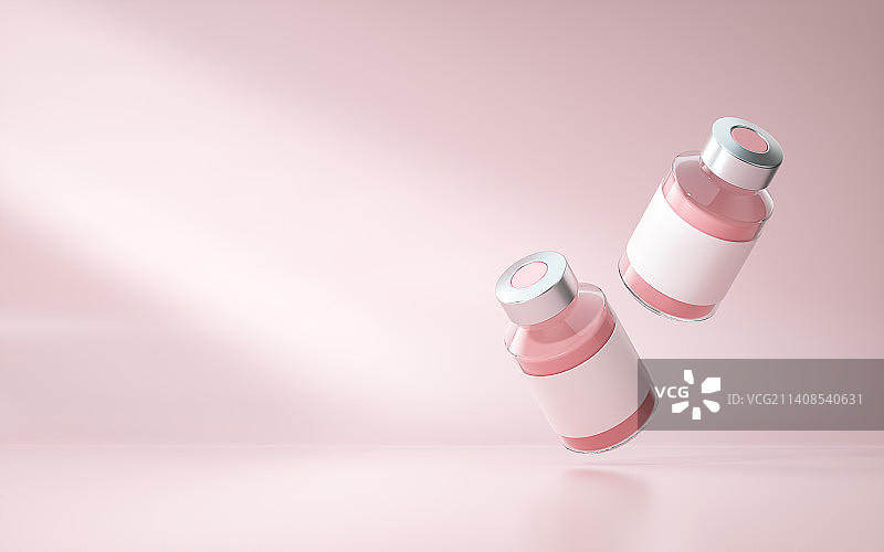 玻璃药瓶医疗疫苗图片素材