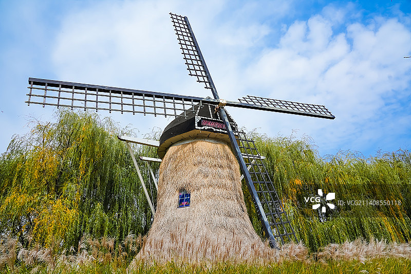 青岛世界园艺博览园秋季景色  青岛世博园 青岛世园会图片素材