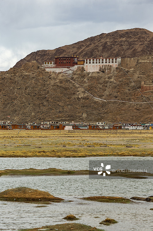 中国西藏阿里地区日土县日土宗遗址图片素材