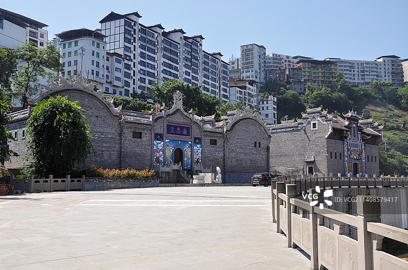 重庆石柱西沱古镇图片素材