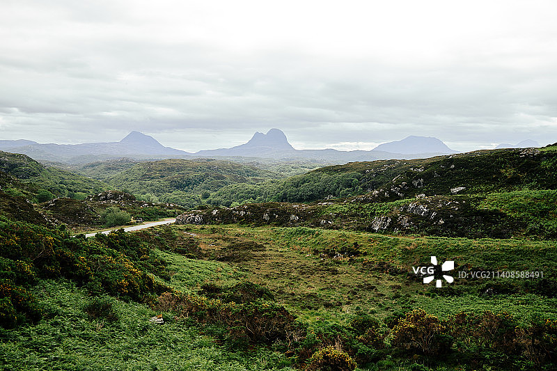 英国莱尔格的壮丽风光图片素材