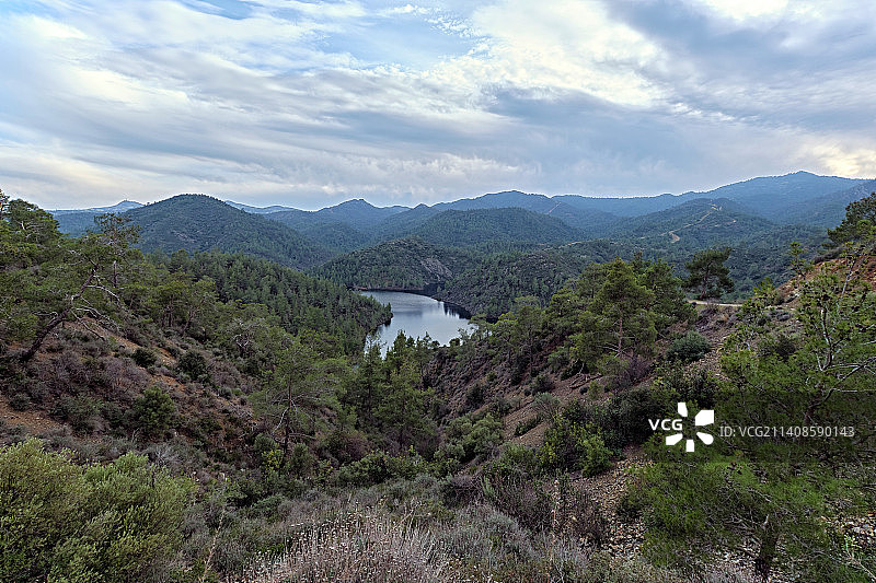 塞浦路斯山脉风景图片素材