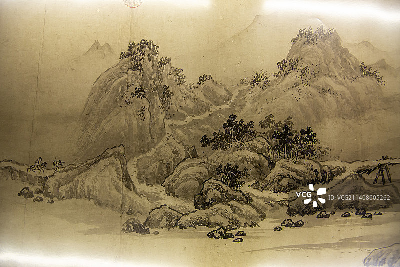 江山万里图（宋  赵芾，故宫博物院藏）图片素材