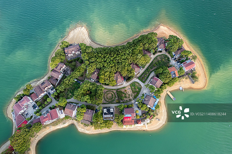 湖北荆州洈水国家森林公园图片素材