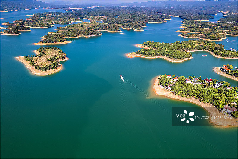 湖北荆州洈水国家森林公园图片素材