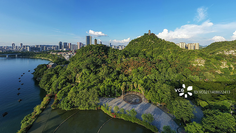 柳州蟠龙山图片素材