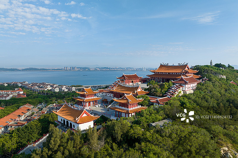 福建莆田湄洲岛妈祖文化园妈祖祖庙图片素材