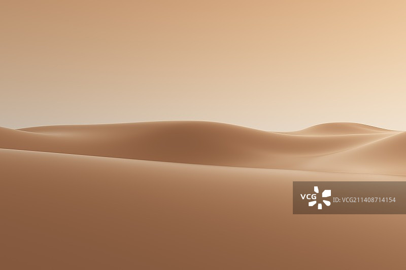 3D渲染咖色波纹图片素材