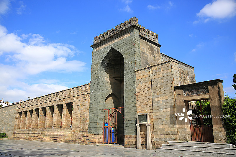 中国现存最古老的伊斯兰教寺——泉州清净寺图片素材
