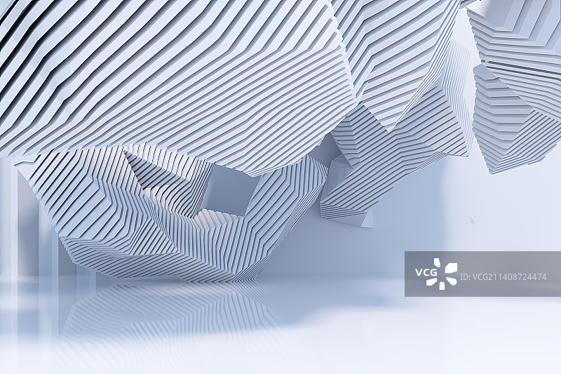 3D抽象背景空间图片素材