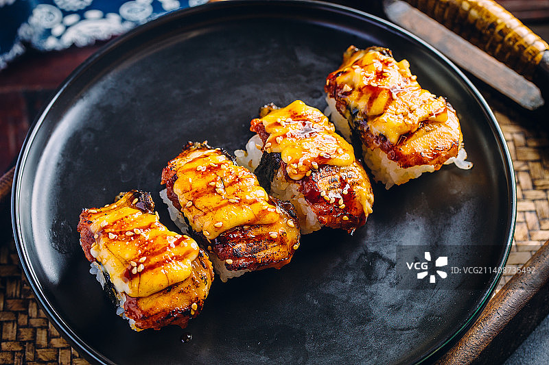 鳗鱼饭美食图片素材
