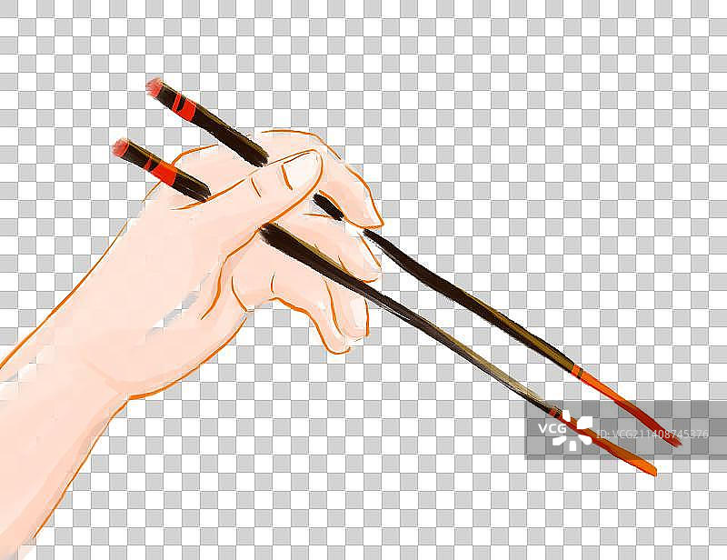 不规则的手在桌子上做手势的特写镜头图片素材