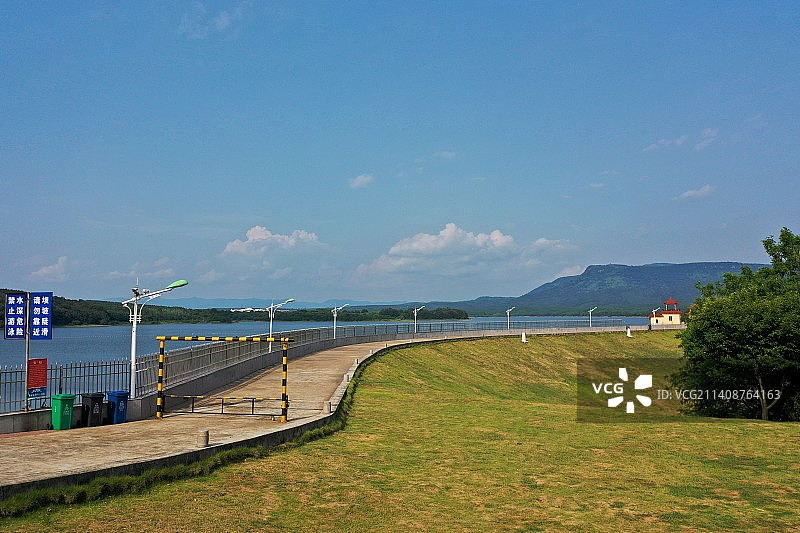 石门水库风景图片素材