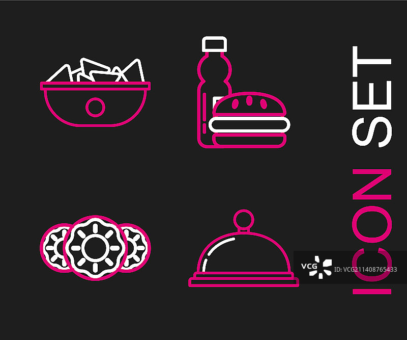 甜甜圈美食托盘素材图片素材