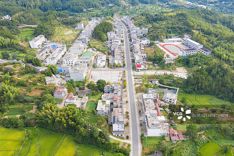 罗田田园风光图片素材
