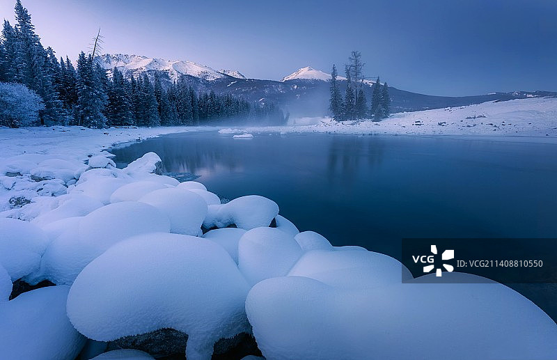 自然风光冬季雪景图片素材