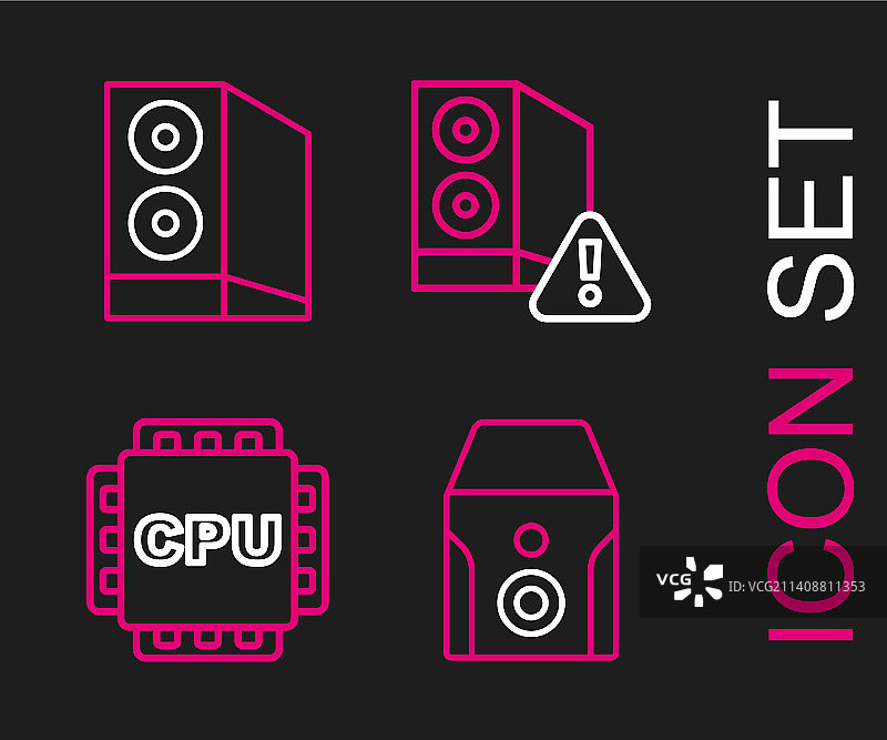 不间断电源处理器图片素材