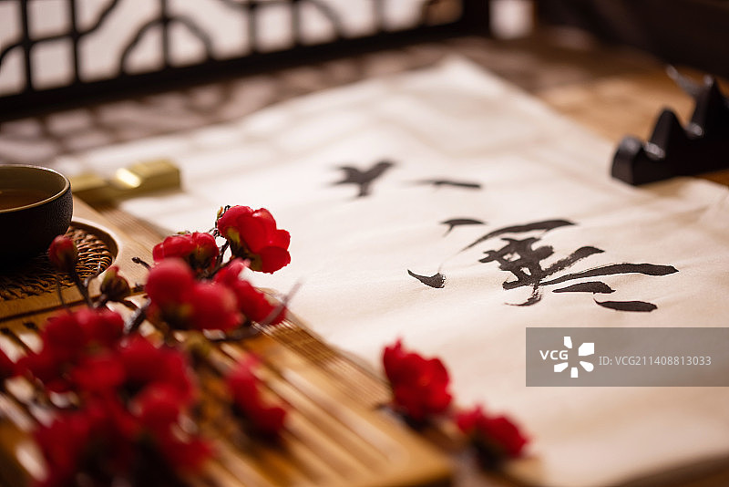 大寒,二十四节气,书法,中国文化图片素材