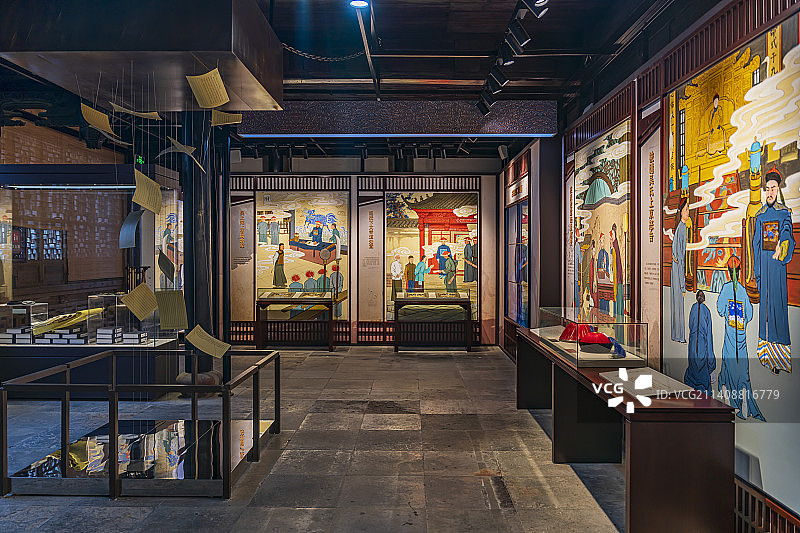 浙江湖州南浔古镇刘氏梯号建筑图片素材