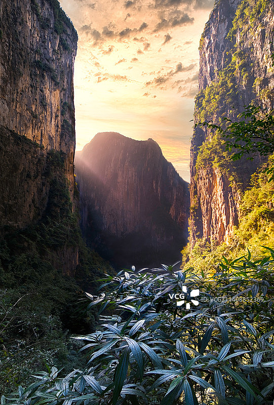 重庆奉节旱夔门图片素材