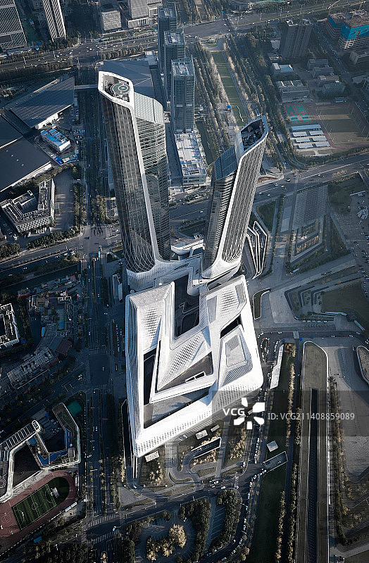 南京青奥中心图片素材