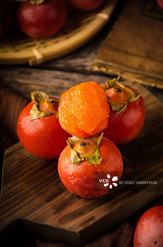 火晶柿子图片素材