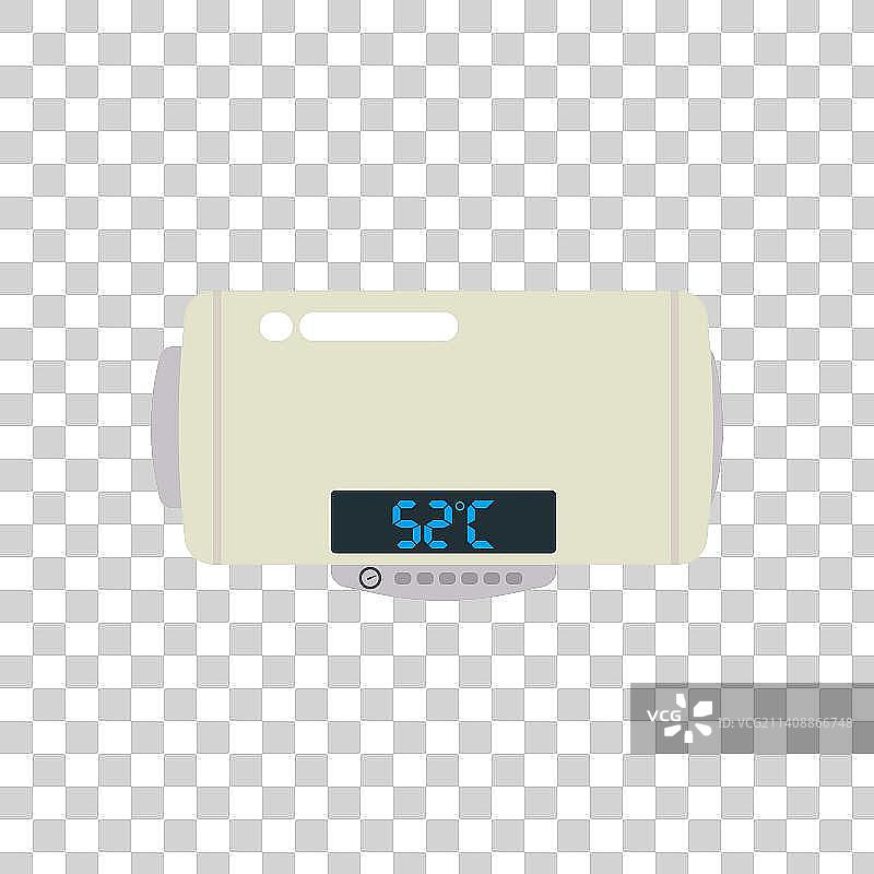 透明矢量热水器图片素材