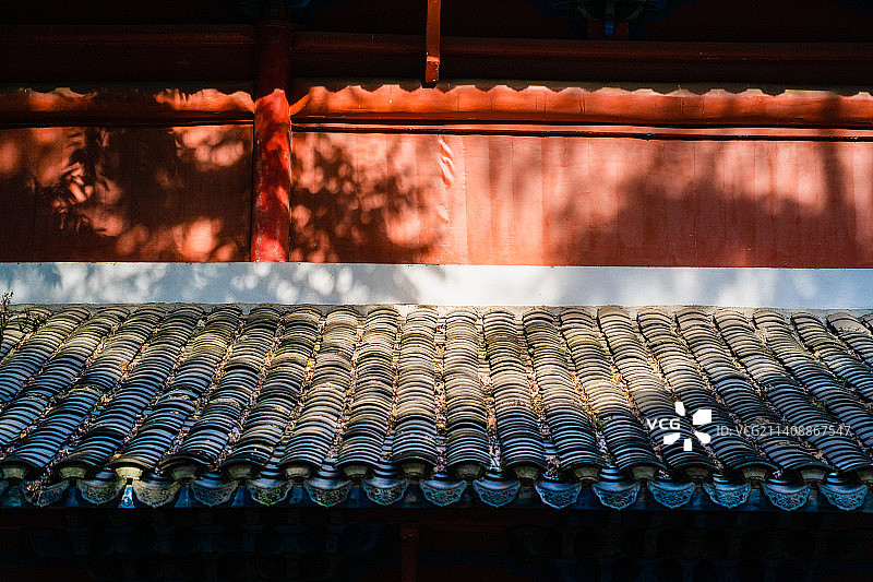 中国湖北省鄂州市西山风景区古灵泉寺，佛教“净土宗”的发源地图片素材