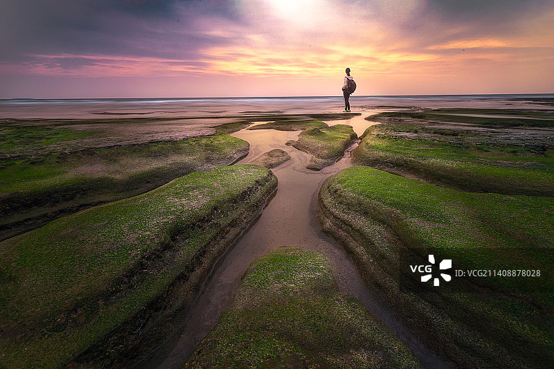 滴水丹屏的海滩图片素材