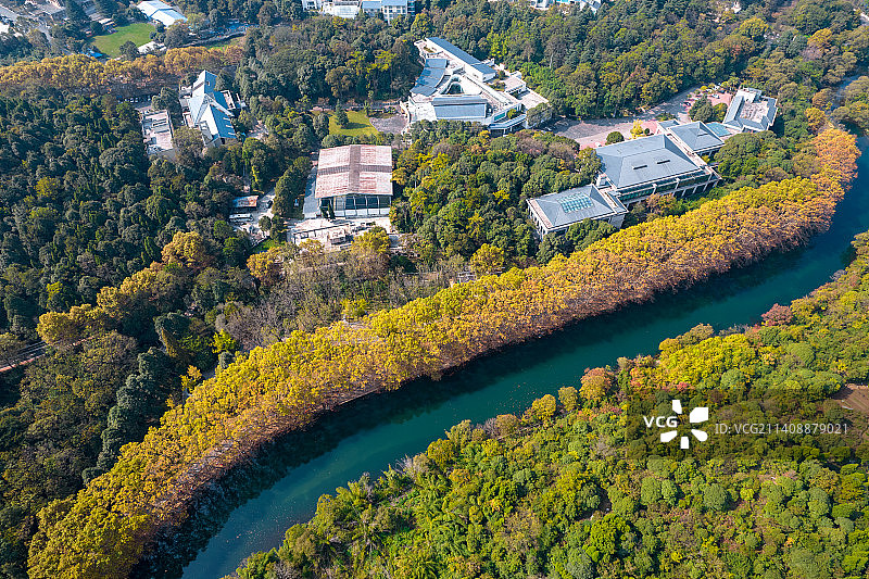 贵阳市花溪黄金大道图片素材