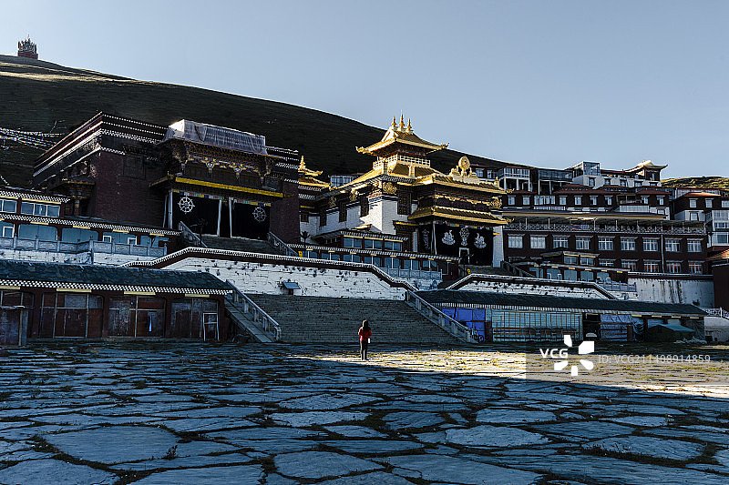 马尔康昌列寺图片素材